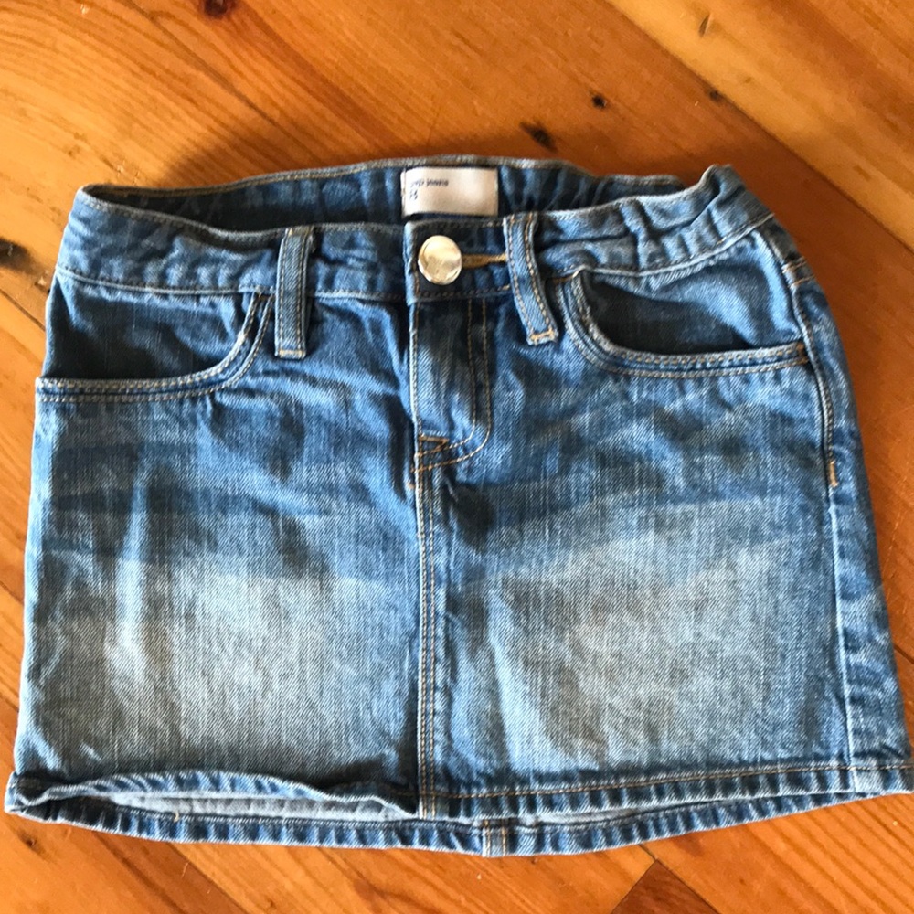 Gap kids girls jean skirt sz 8